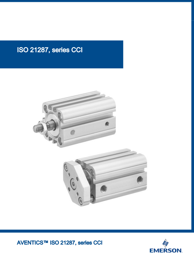 AVENTICS CCI CATALOG CCI SERIES: COMPACT CYLINDERS ISO 21287